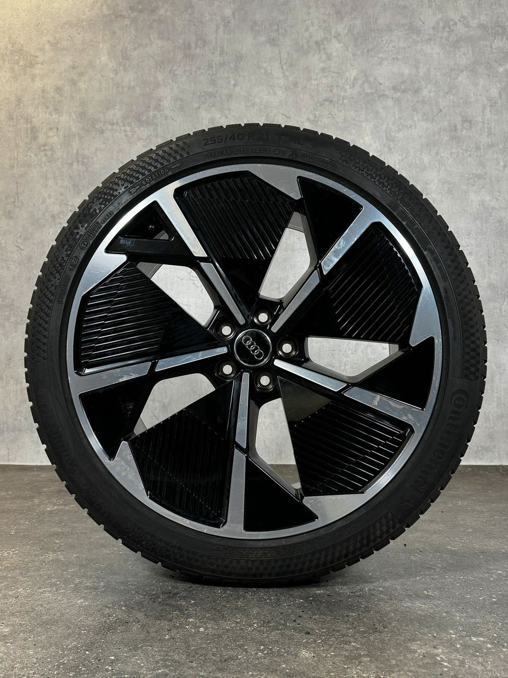 Original 21 Zoll Audi Q4 & Sportback Winterreifen Rotor Aero