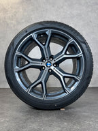 Original 21 Zoll BMW X5 G05 X6 G06 M 741 Sommerreifen 8mm