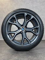 Original 21 Zoll BMW X5 G05 X6 G06 M 741 Sommerreifen 8mm