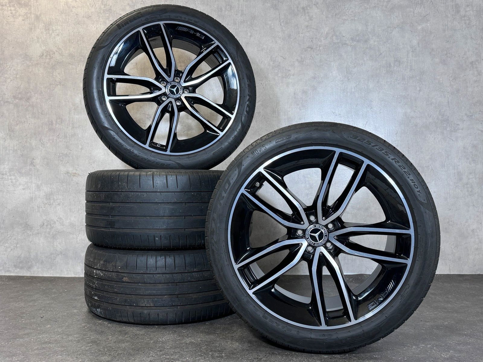Original 22 Zoll Mercedes AMG GLE V167 SUV C167 Coupe Sommerräder