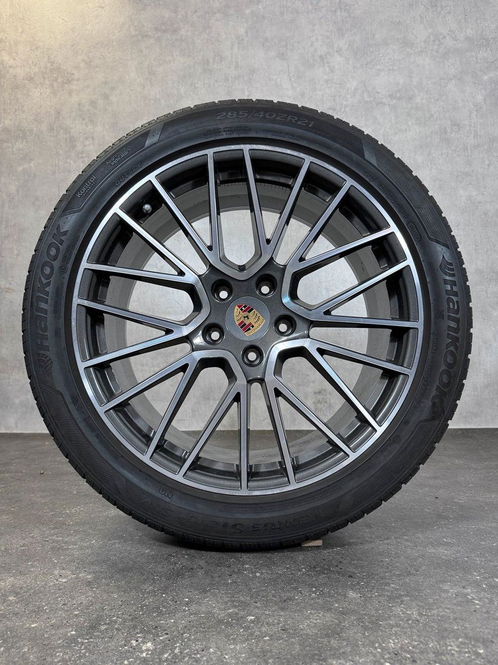 Original 21 Zoll Porsche Cayenne SUV RS Spyder E3 Sommerreifen