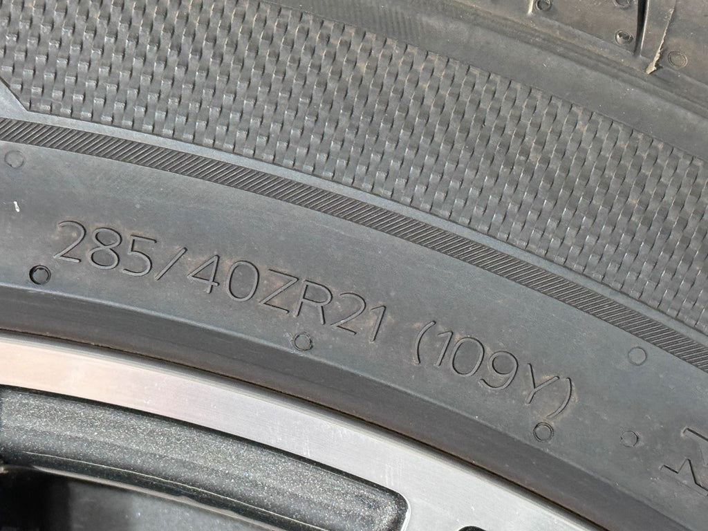 Original 21 Zoll Porsche Cayenne SUV RS Spyder E3 Sommerreifen