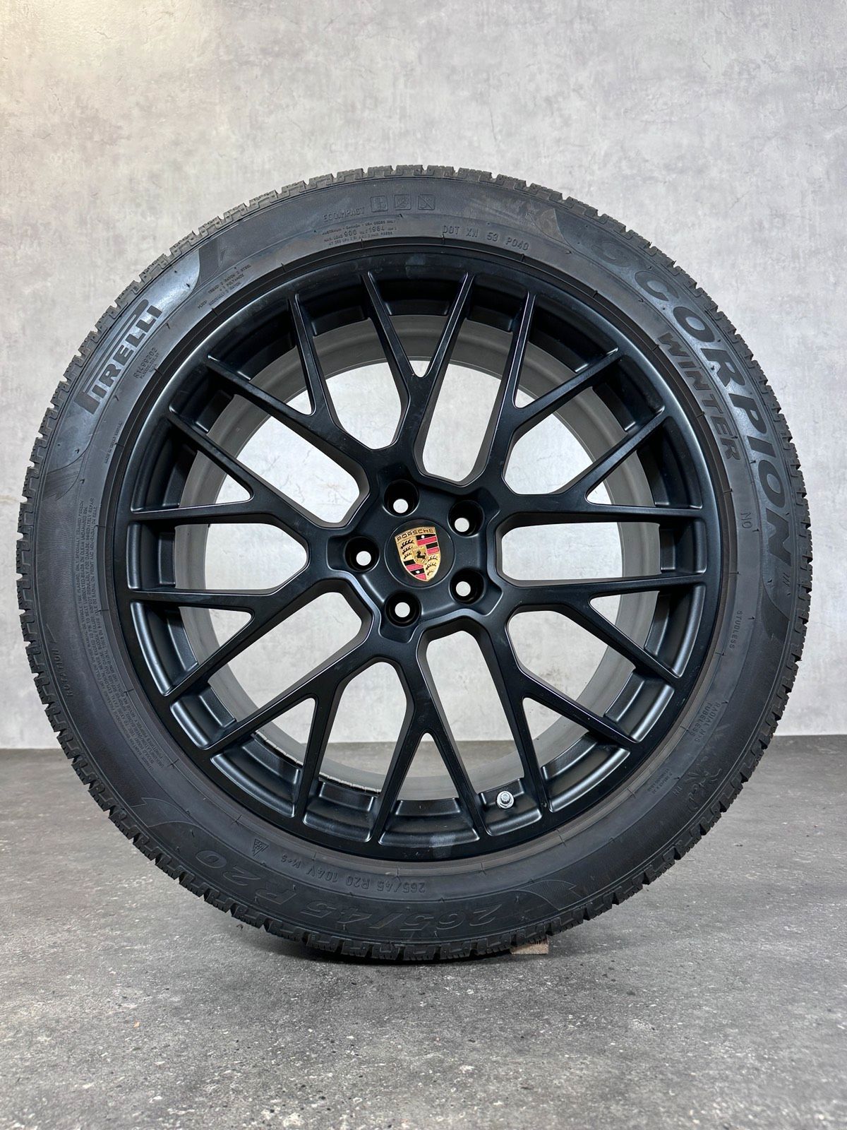 Original 20 Zoll Porsche Macan I II III 95B Spyder Winterräder