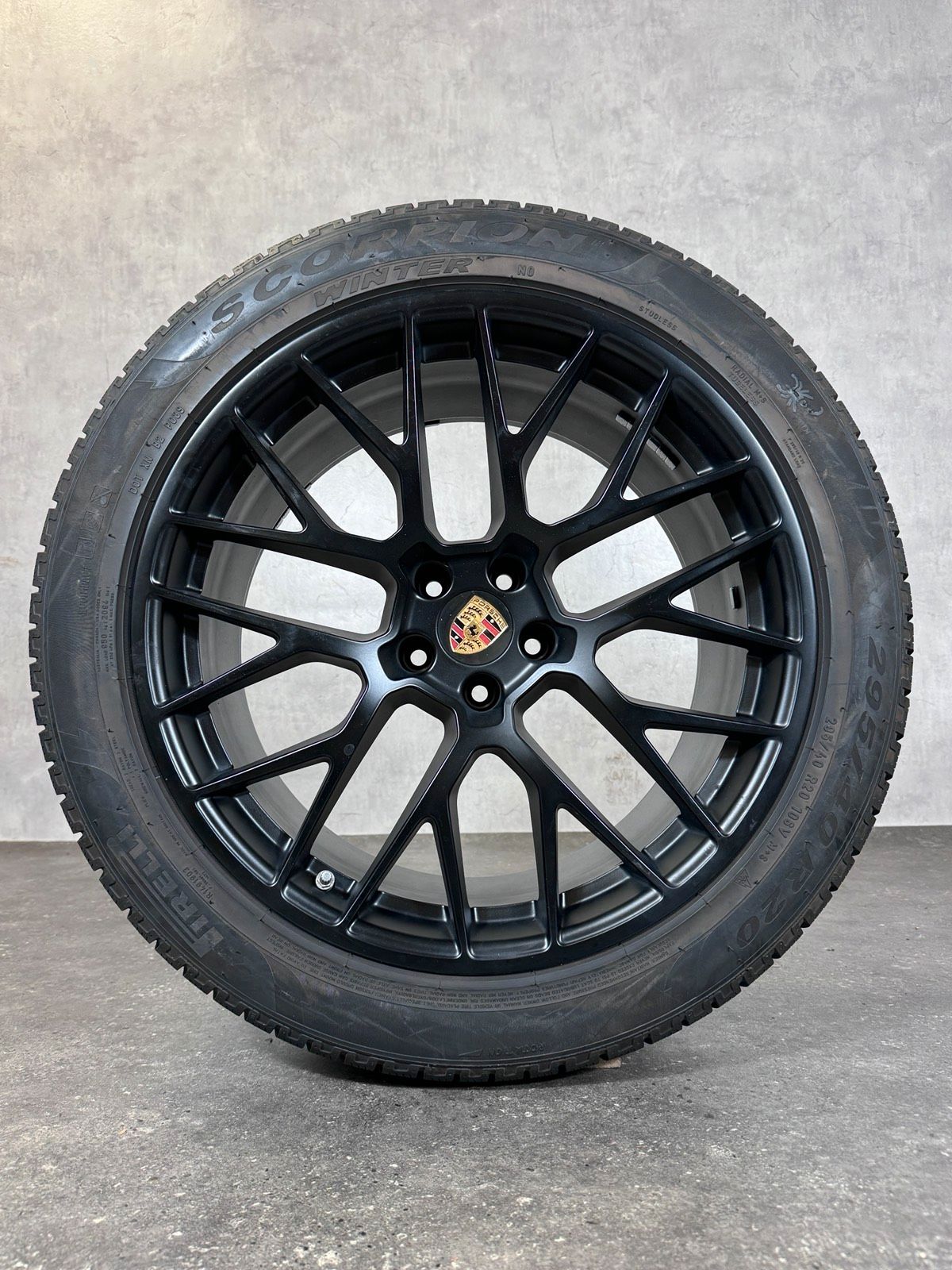 Original 20 Zoll Porsche Macan I II III 95B Spyder Winterräder