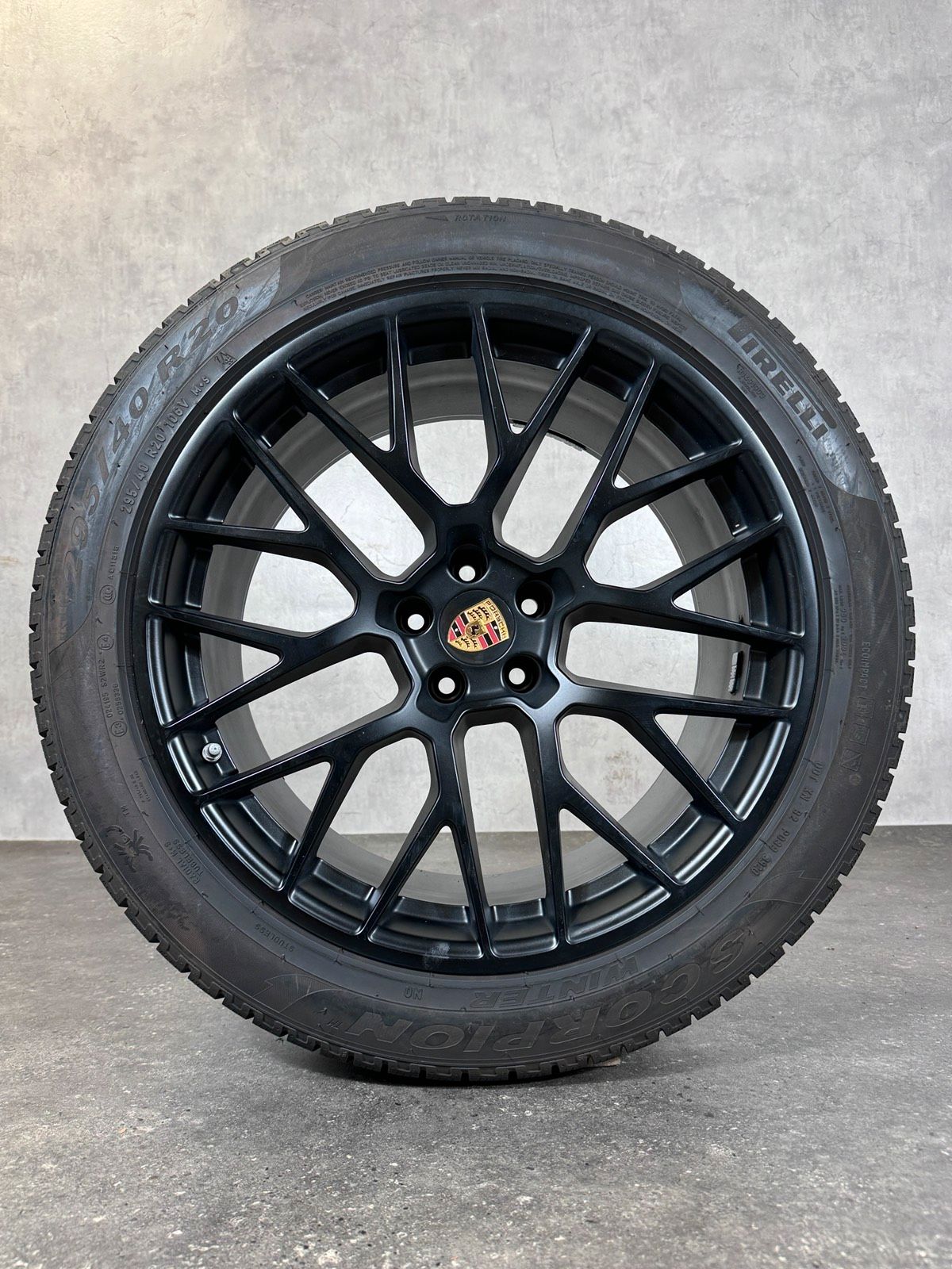 Original 20 Zoll Porsche Macan I II III 95B Spyder Winterräder