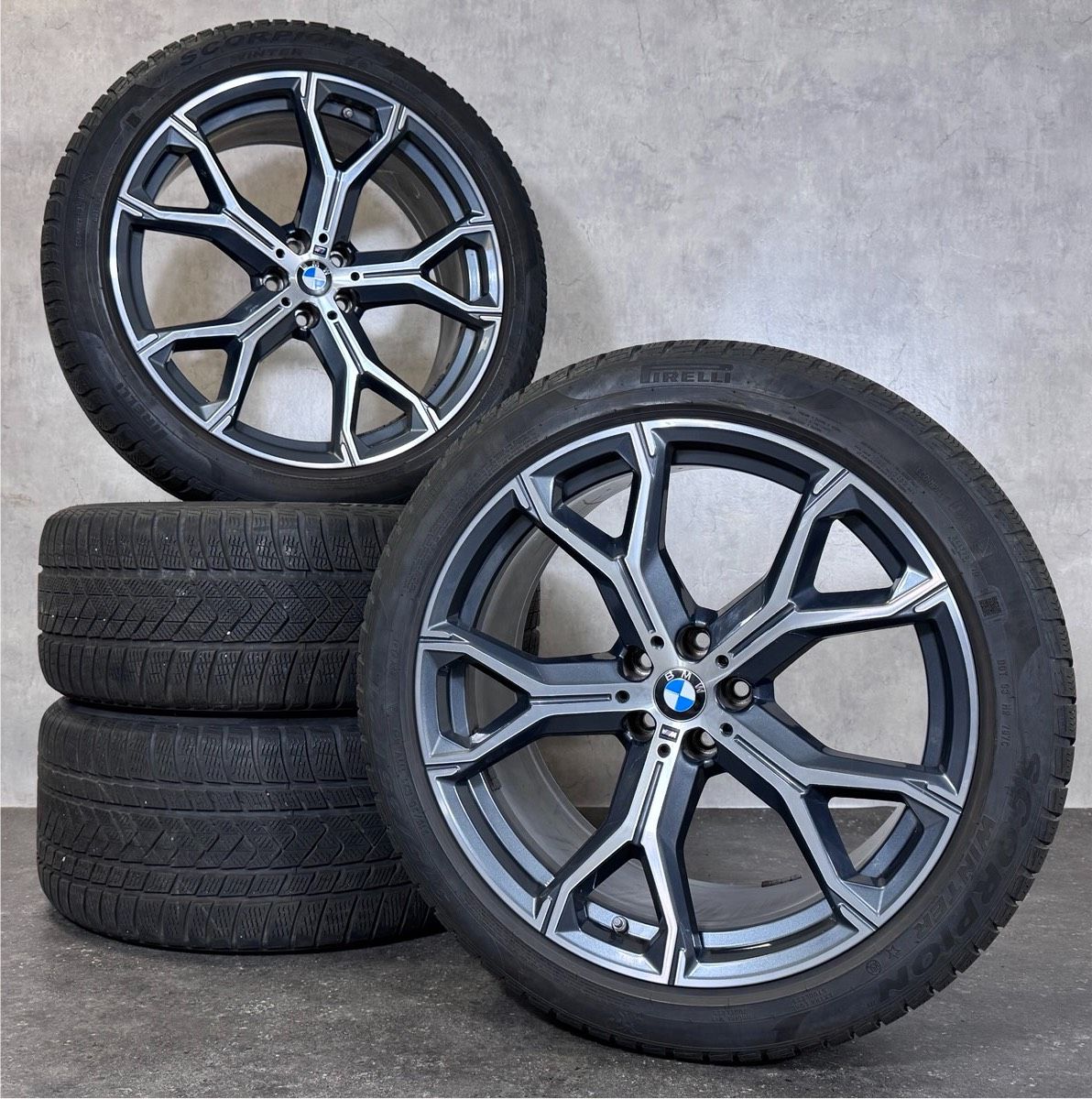 Original 21 Zoll BMW X5 G05 X6 G06 M 741 Winterreifen 8071998