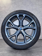 Original 21 Zoll BMW X5 G05 X6 G06 M 741 Winterreifen 8071998