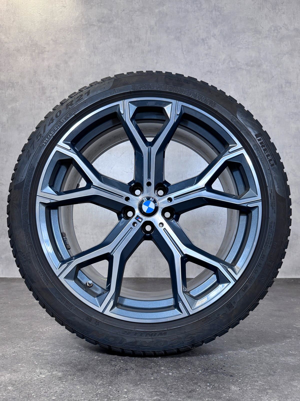 Original 21 Zoll BMW X5 G05 X6 G06 M 741 Winterreifen 8071998