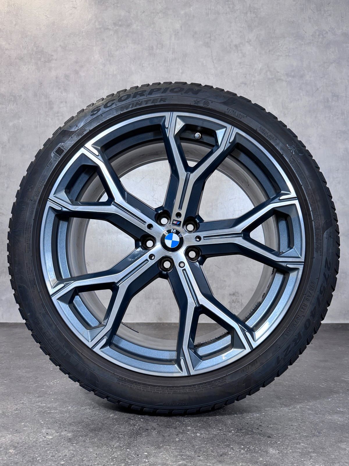 Original 21 Zoll BMW X5 G05 X6 G06 M 741 Winterreifen 8071998