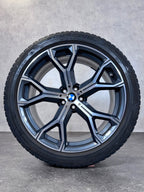 Original 21 Zoll BMW M 741 Winterräder X5 G05 X6 G06 8071998