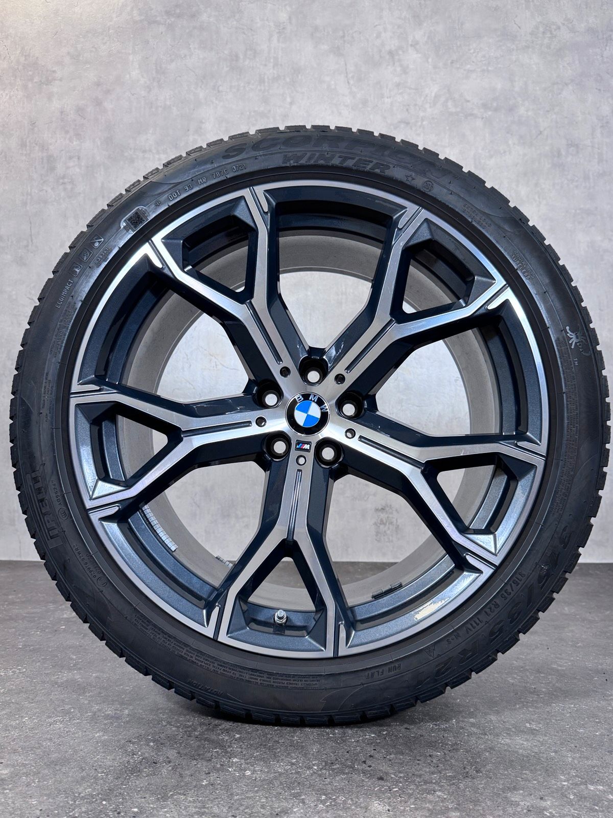 Original 21 Zoll BMW M 741 Winterräder X5 G05 X6 G06 8071998