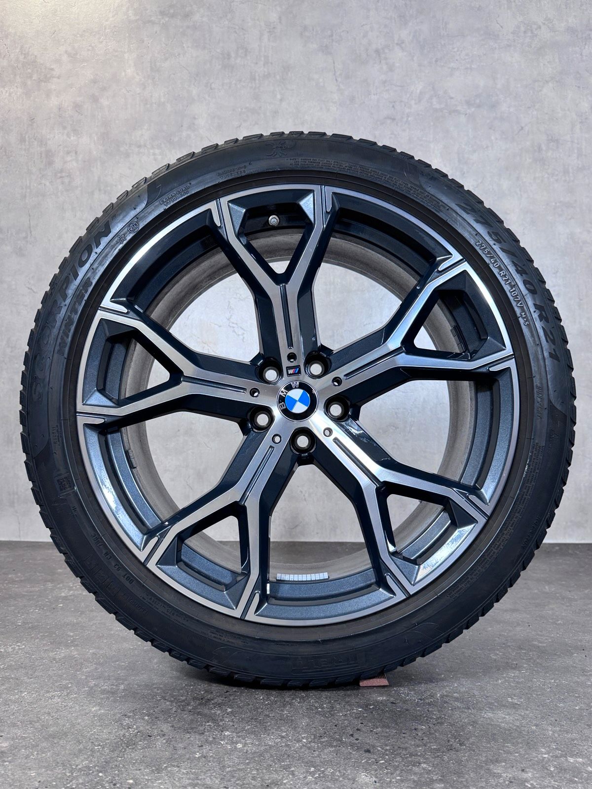 Original 21 Zoll BMW M 741 Winterräder X5 G05 X6 G06 8071998