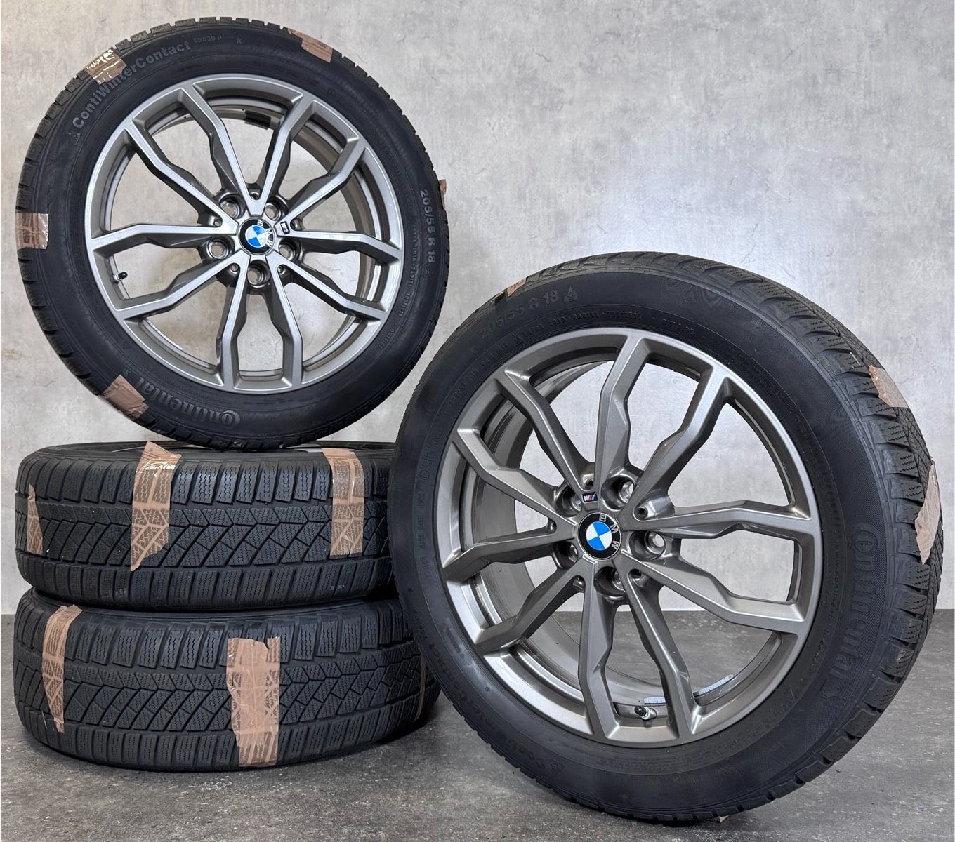 Original 18 Zoll BMW X1 F48 X2 F39 M 711 Winterreifen