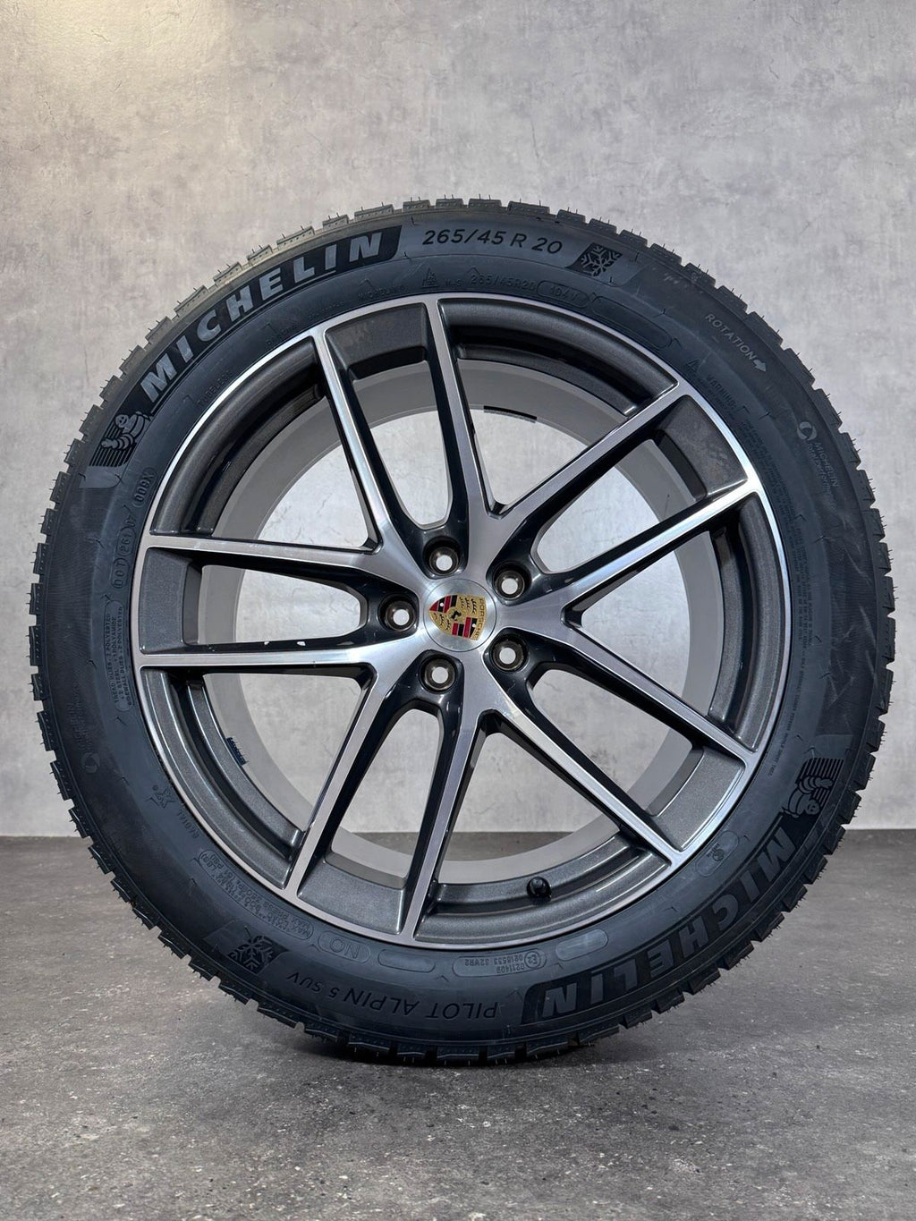Original 20 Zoll Porsche III 3 95B Winterräder Winterreifen NEU