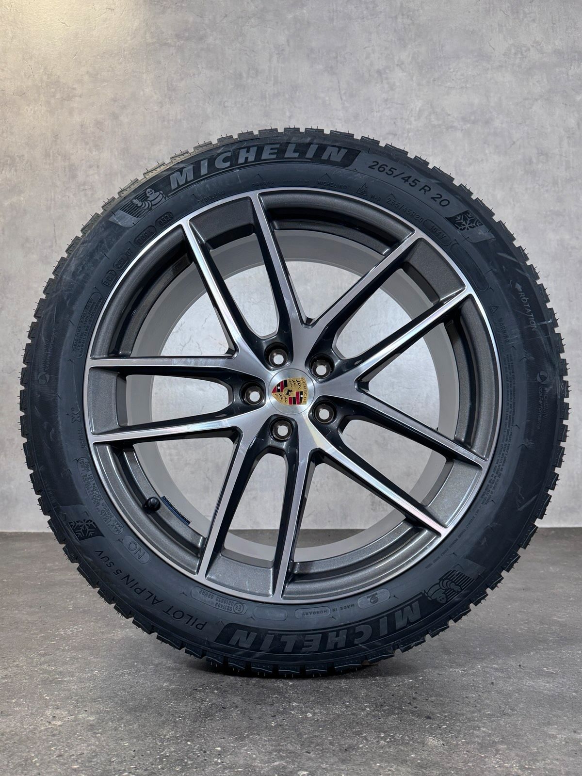 Original 20 Zoll Porsche III 3 95B Winterräder Winterreifen NEU
