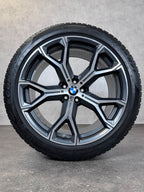 Original 21 Zoll BMW X5 G05 X6 G06 M 741 Winterräder Winterreifen