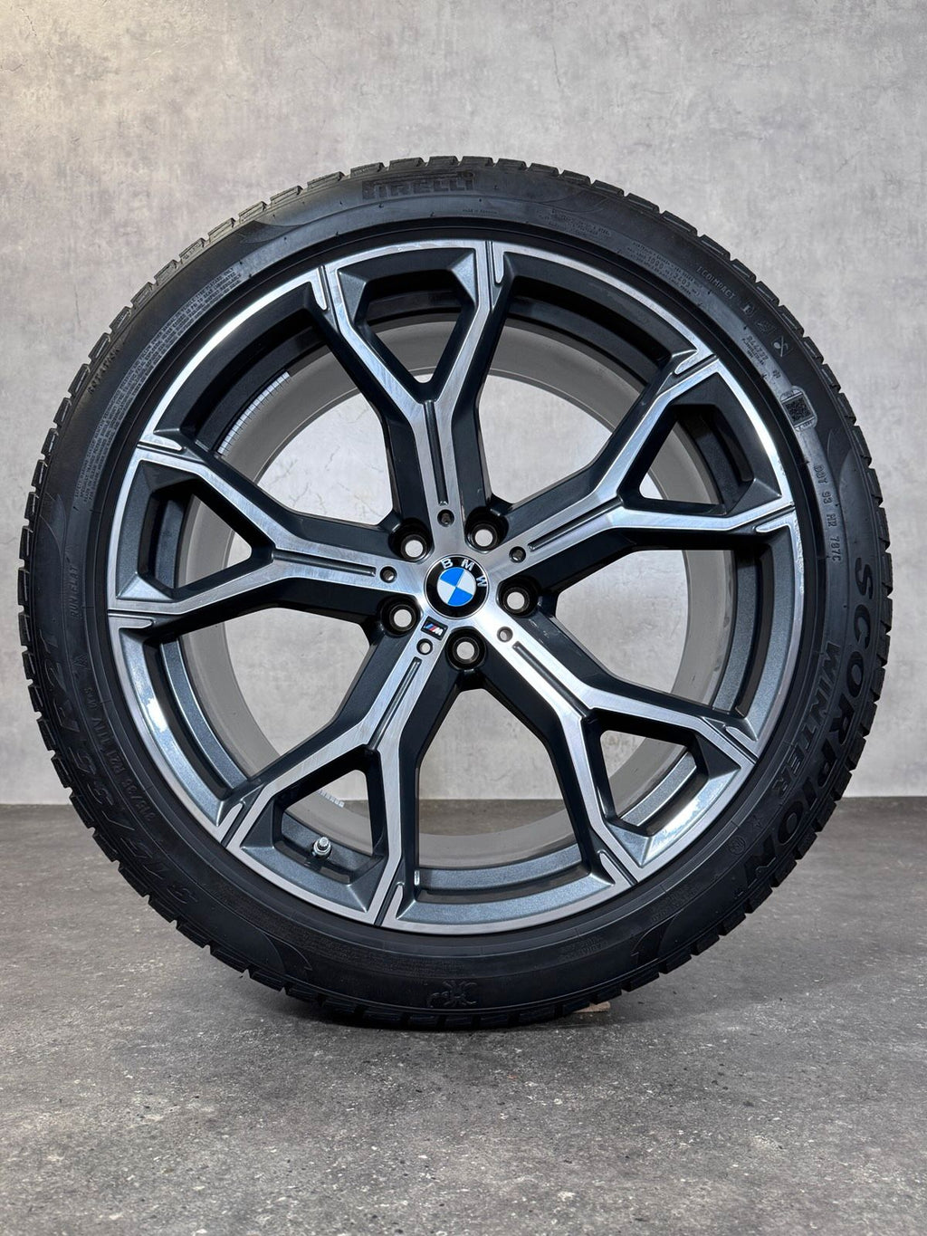 Original 21 Zoll BMW X5 G05 X6 G06 M 741 Winterräder Winterreifen