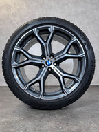 Original 21 Zoll BMW X5 G05 X6 G06 M 741 Winterräder Winterreifen