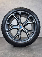 Original 21 Zoll BMW X5 G05 X6 G06 M 741 Winterräder Winterreifen