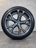 Original 21 Zoll BMW X5 G05 X6 G06 M 741 Winterräder Winterreifen