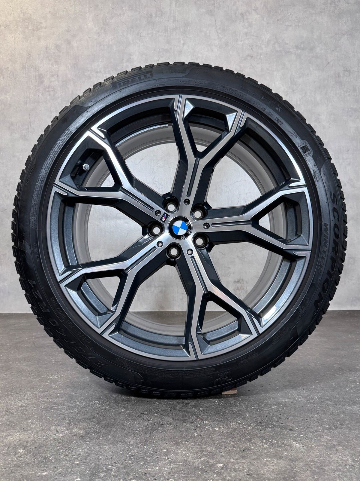 Original 21 Zoll BMW X5 G05 X6 G06 M 741 Winterräder Winterreifen