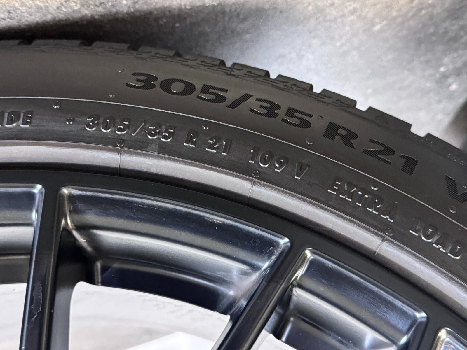 Original 21 Zoll Porsche Cayenne Coupé E3 RS SPYDER Winterreifen