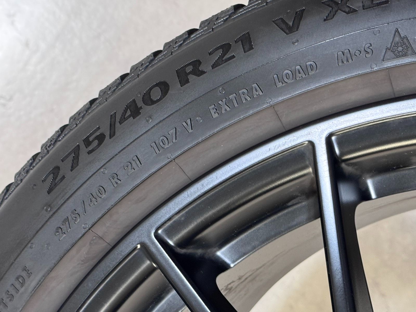 Original 21 Zoll Porsche Cayenne Coupé E3 RS SPYDER Winterreifen