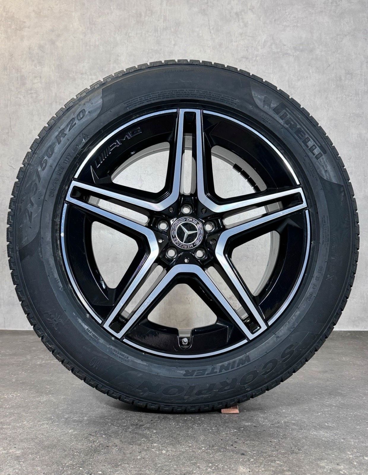 Original 20 Zoll Mercedes AMG GLE V167 C167 Winterreifen