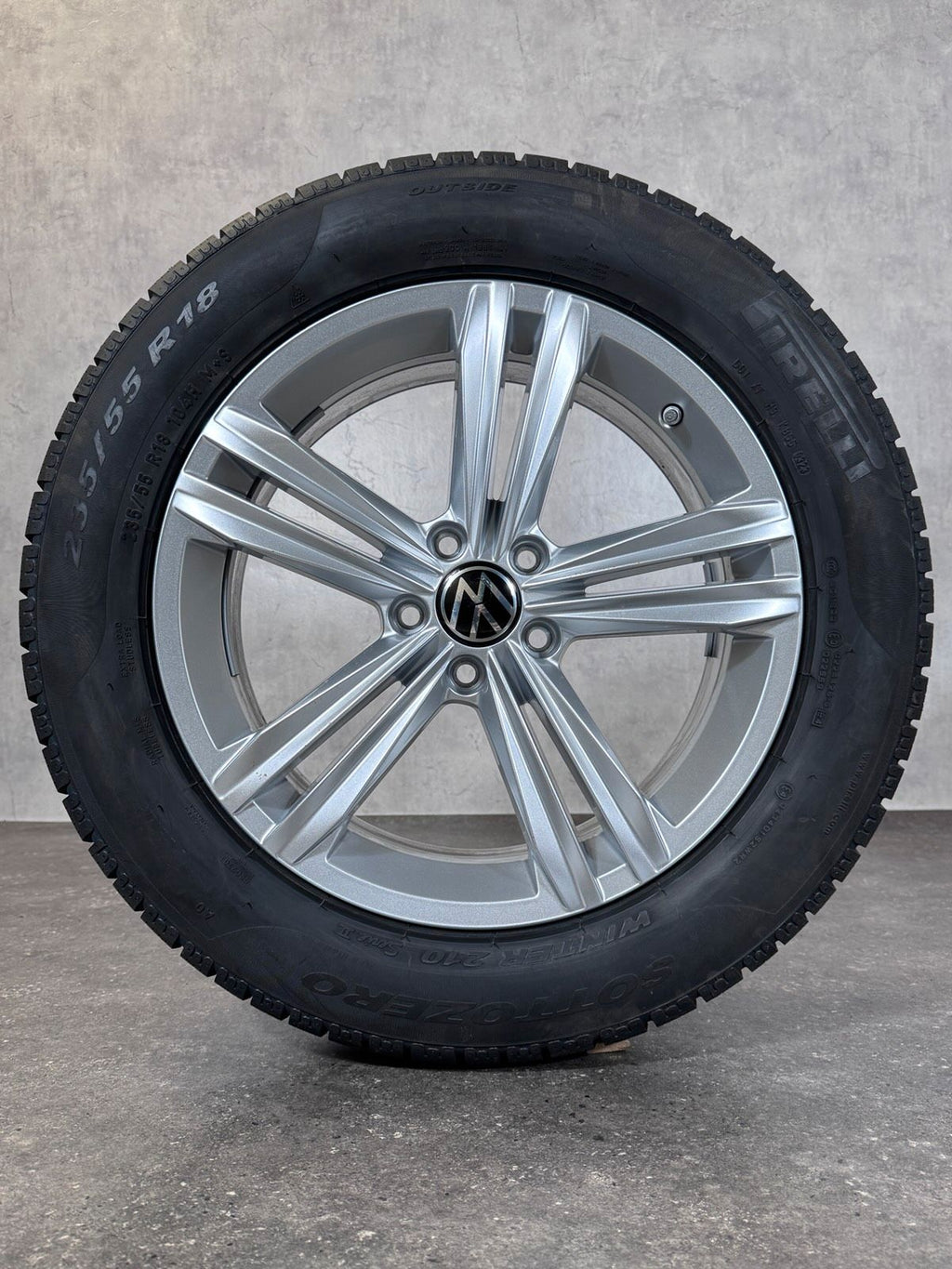 Original 18 Zoll VW Sebring Tiguan II AD1 Allspace Winterreifen