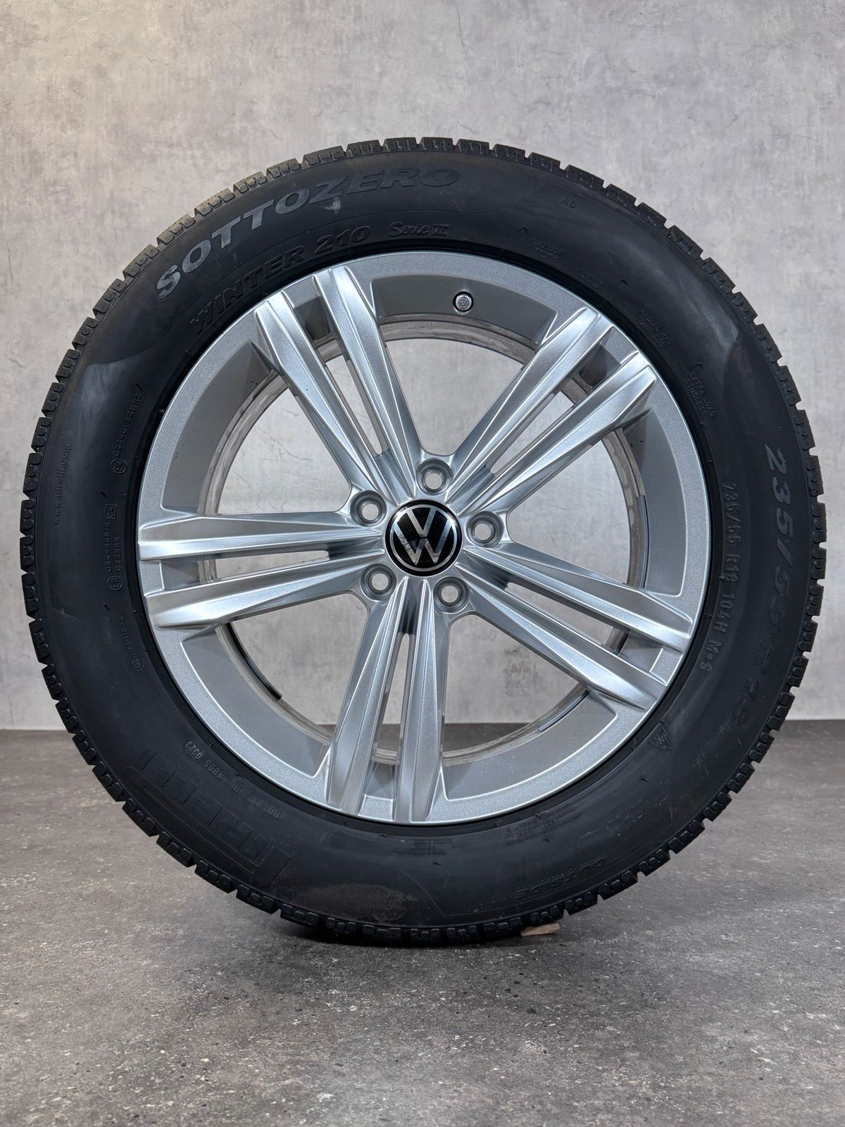 Original 18 Zoll VW Sebring Tiguan II AD1 Allspace Winterreifen