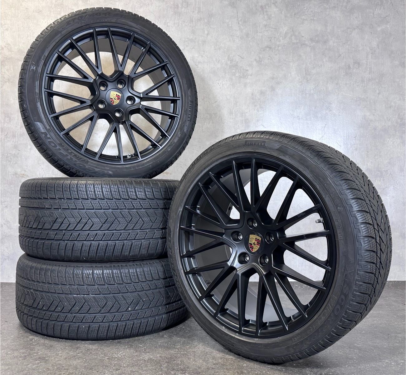 Original 21 Zoll Porsche Cayenne Coupé 9Y3 Winterräder RS Spyder