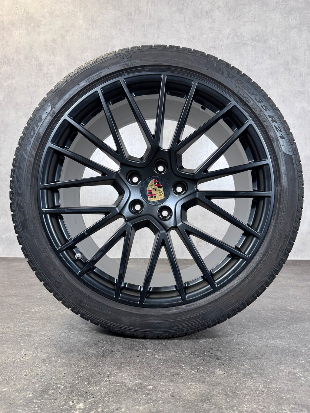 Original 21 Zoll Porsche Cayenne Coupé 9Y3 Winterräder RS Spyder