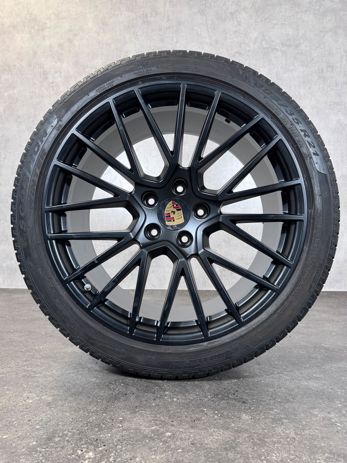 Original 21 Zoll Porsche Cayenne Coupé 9Y3 Winterräder RS Spyder