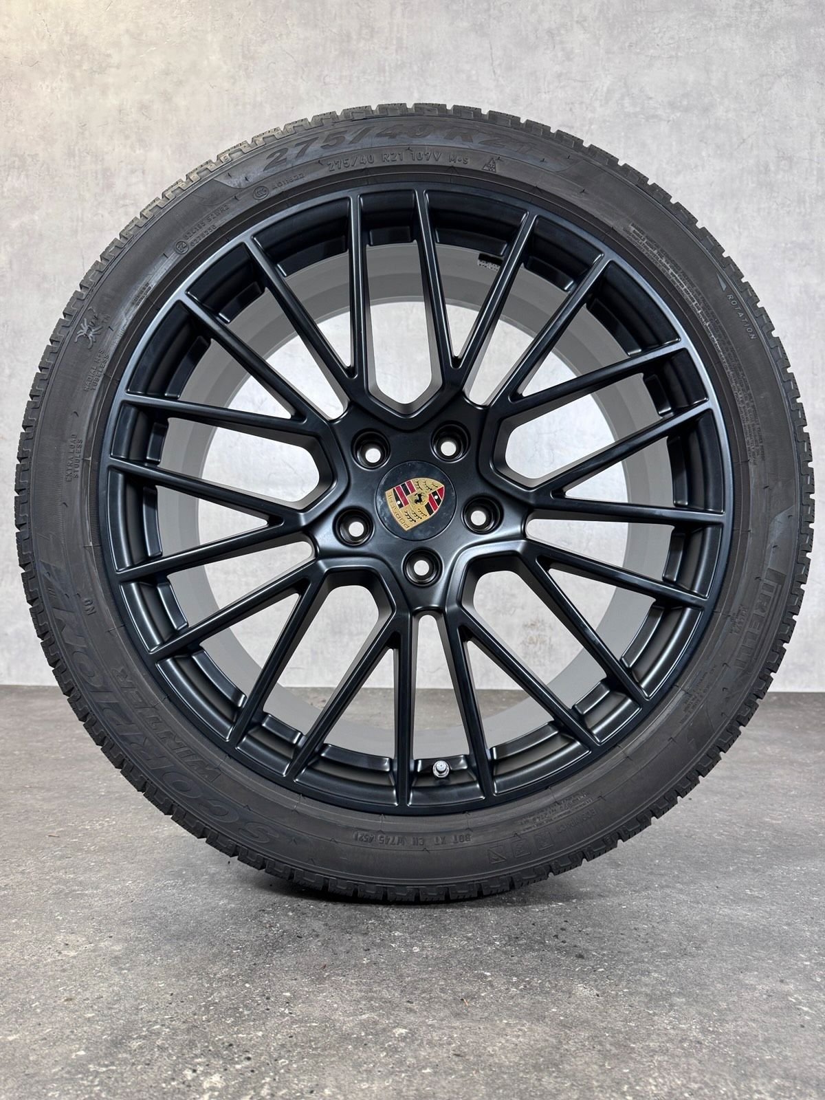 Original 21 Zoll Porsche Cayenne Coupé 9Y3 Winterräder RS Spyder