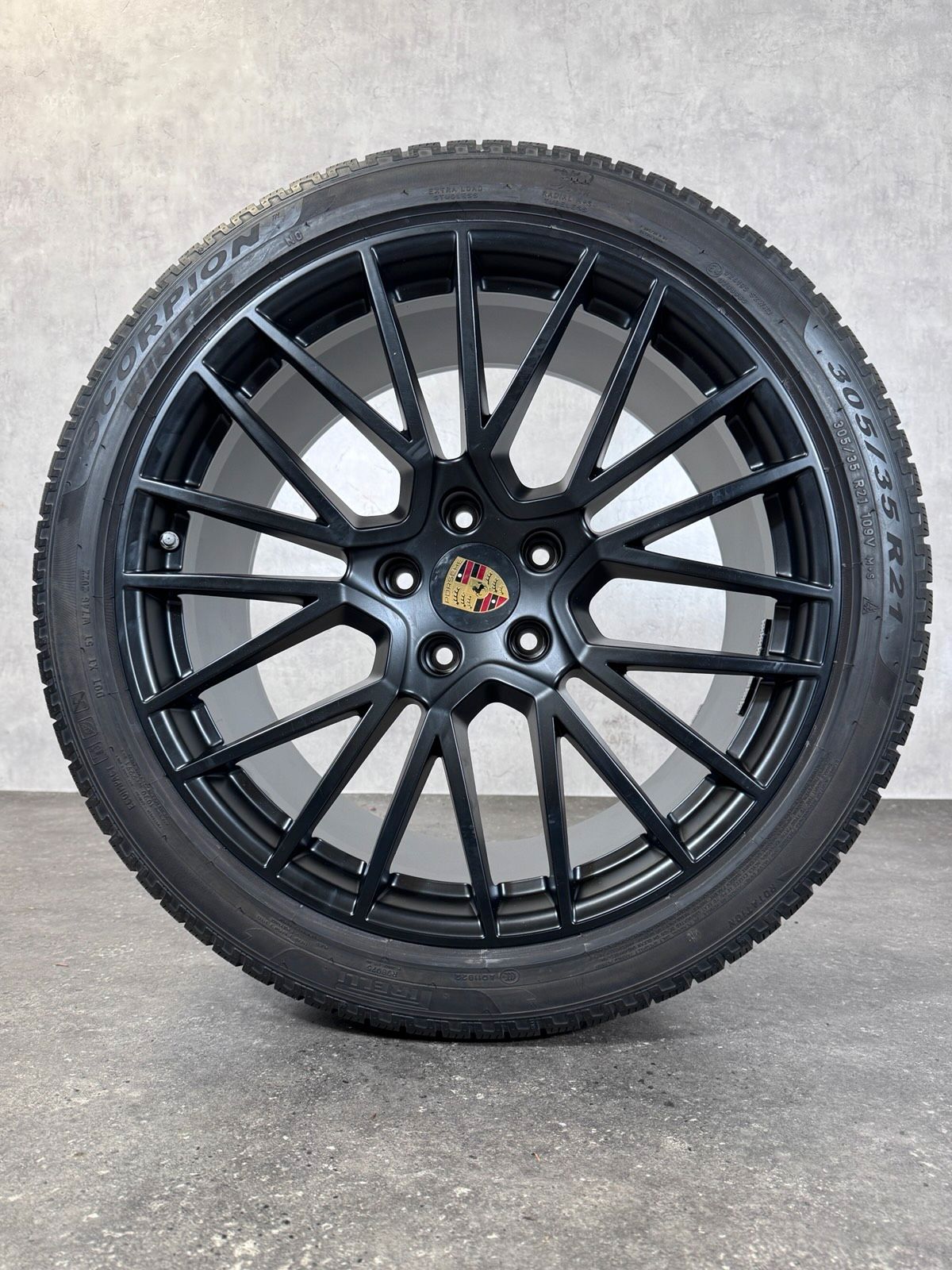 Original 21 Zoll Porsche Cayenne Coupé 9Y3 Winterräder RS Spyder