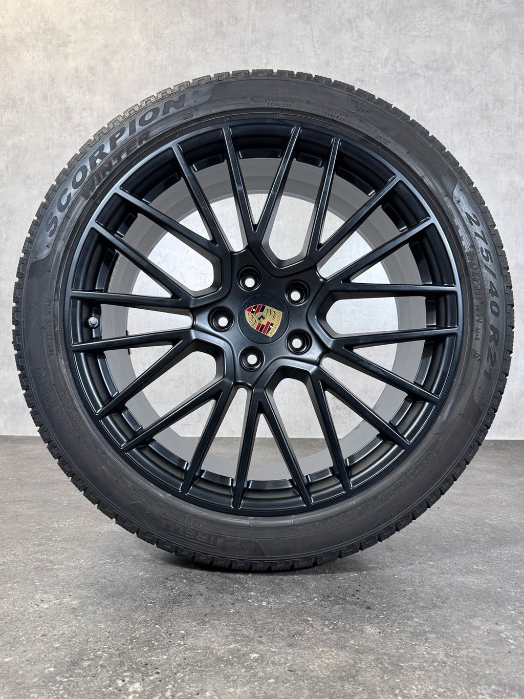 Original 21 Zoll Porsche Cayenne Coupé 9Y3 Winterräder RS Spyder