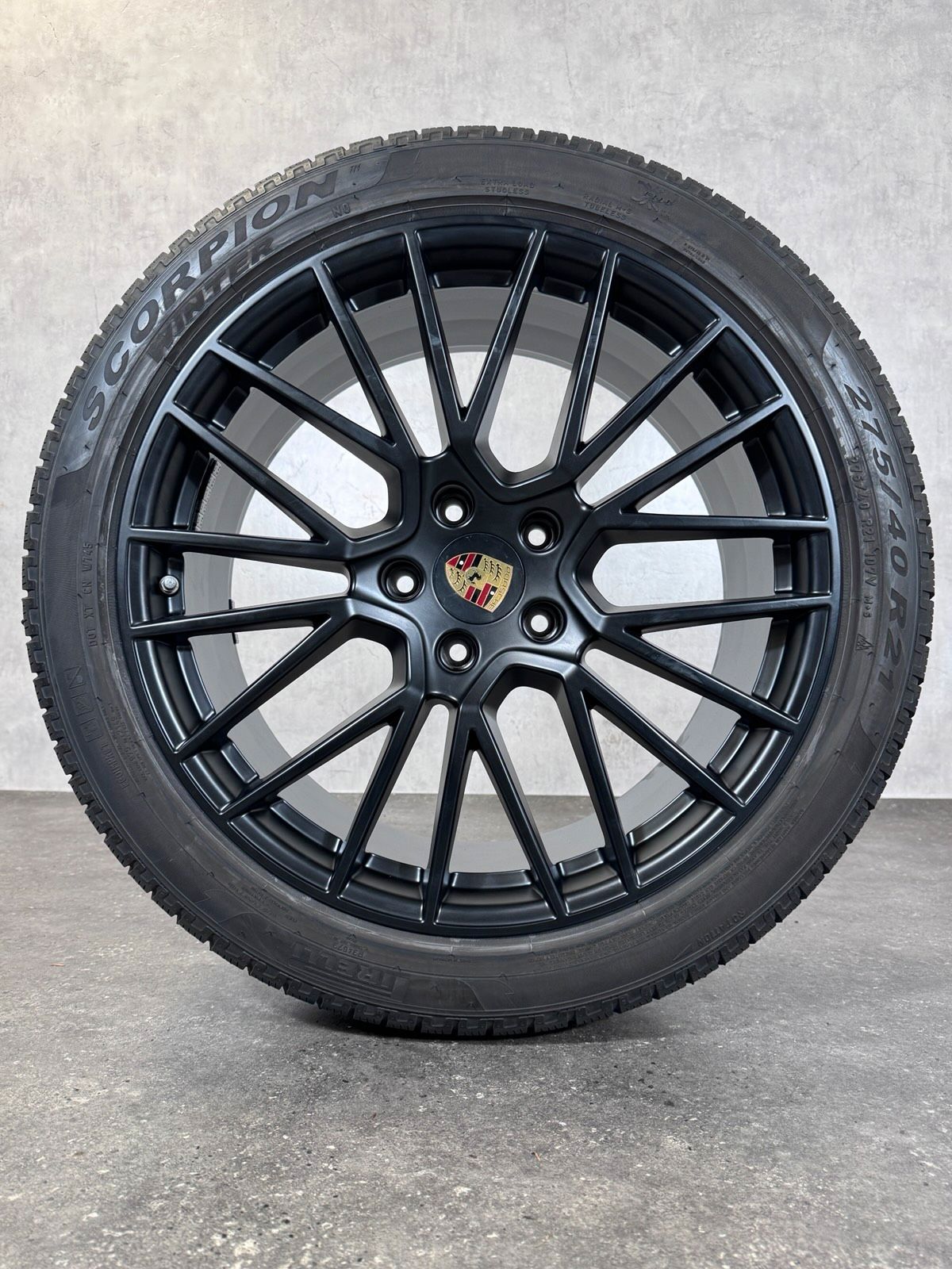 Original 21 Zoll Porsche Cayenne Coupé 9Y3 Winterräder RS Spyder