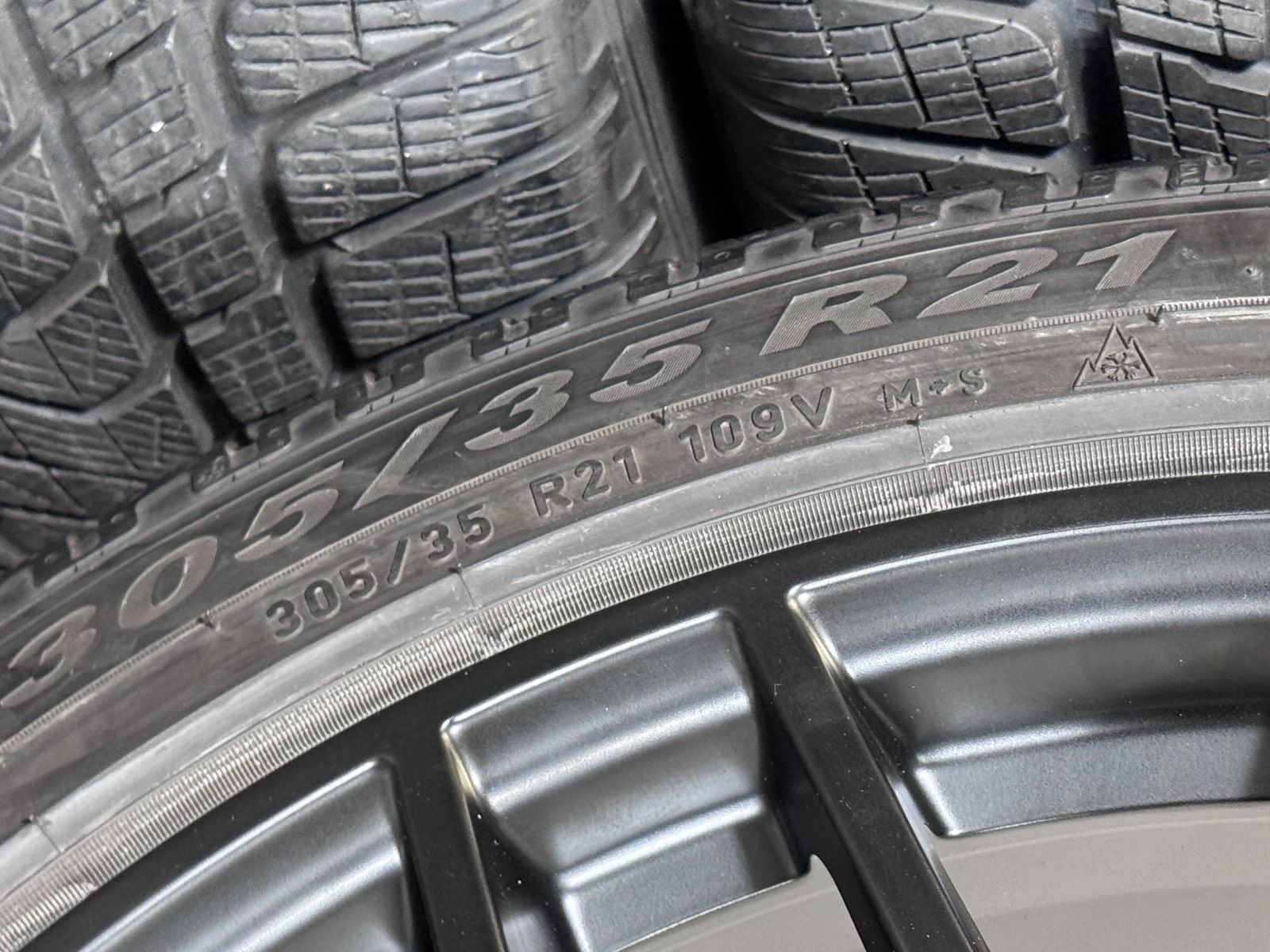 Original 21 Zoll Porsche Cayenne Coupé 9Y3 Winterräder RS Spyder
