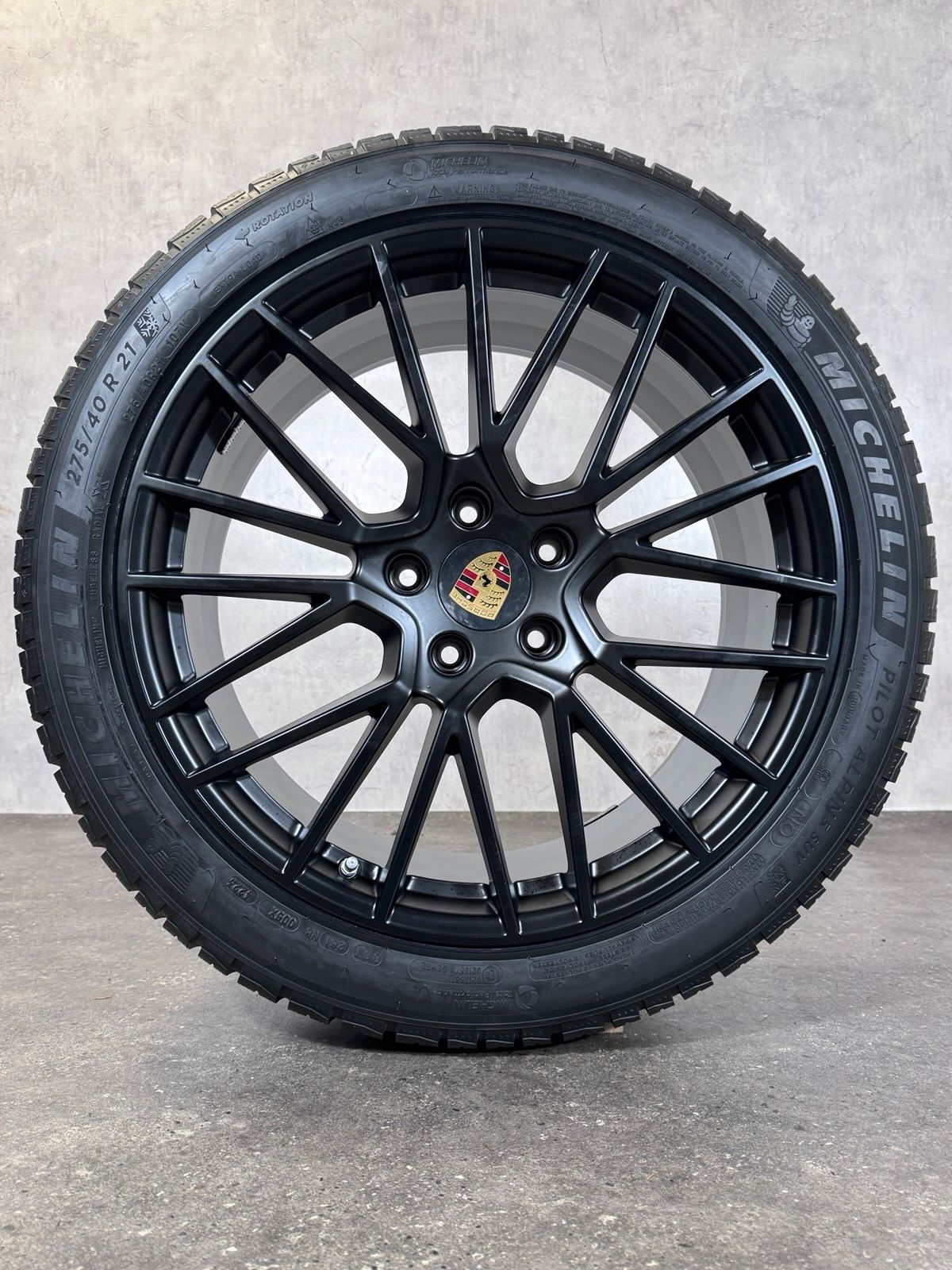 Original 21 Zoll Porsche Cayenne SUV E3 9Y RS Spyder Winterreifen