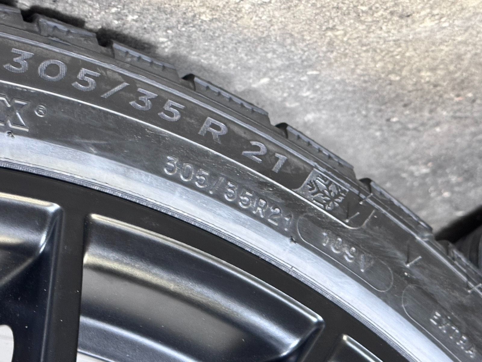 Original 21 Zoll Porsche Cayenne SUV E3 9Y RS Spyder Winterreifen
