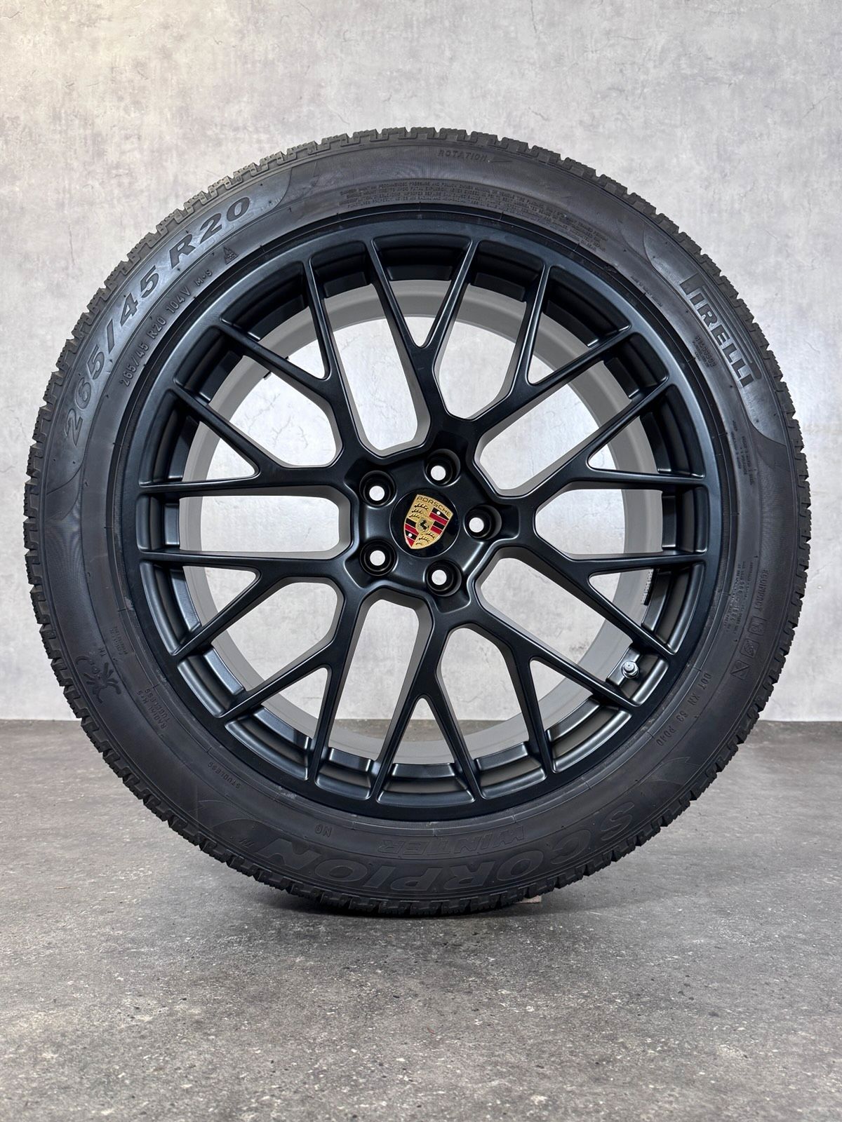 Original 20 Zoll Porsche Macan I II III 95B Spyder Winterreifen