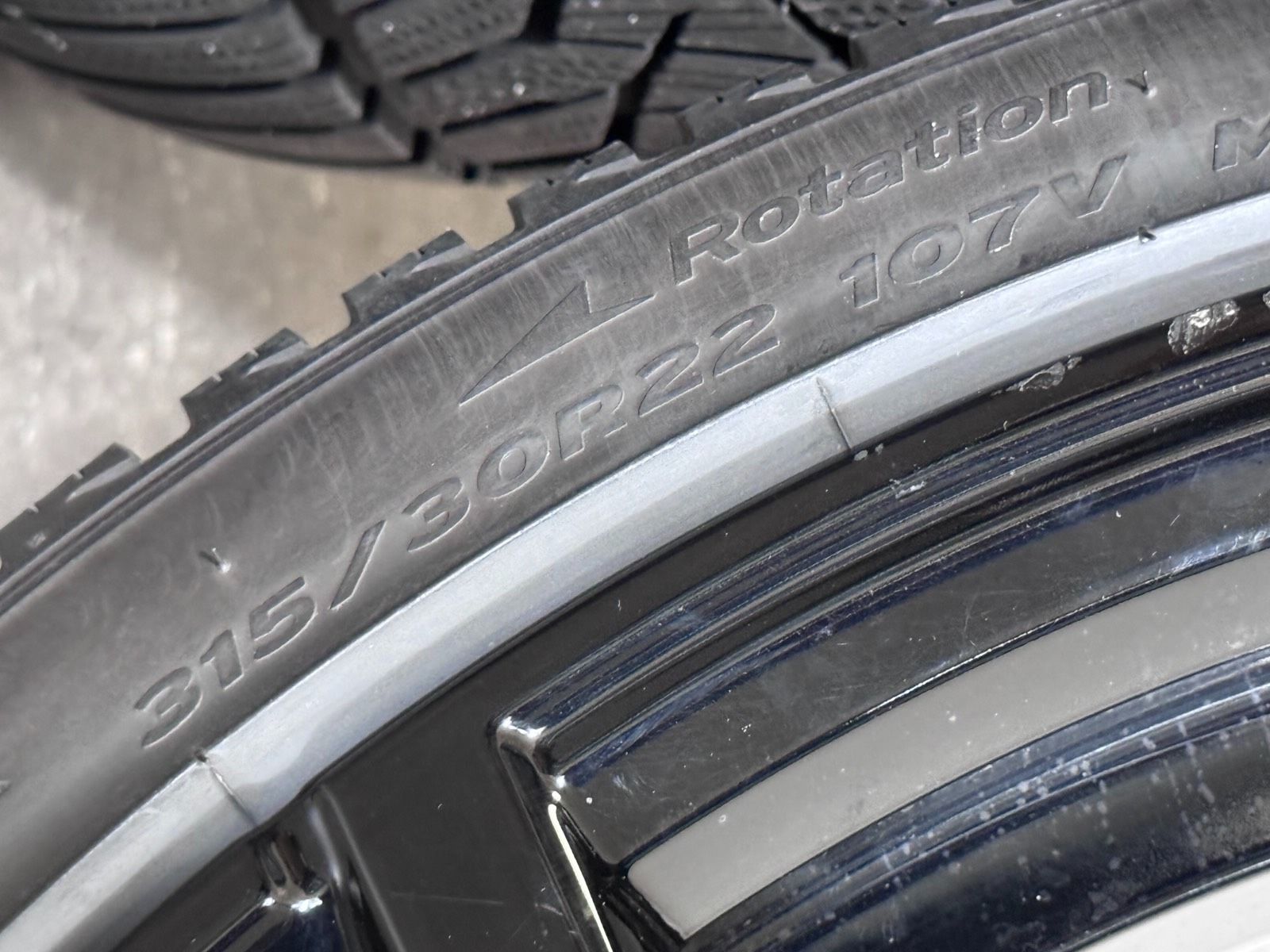 Original 21 22 Zoll BMW X5M F95 X6M F96 M 809 Winterräder 8090796