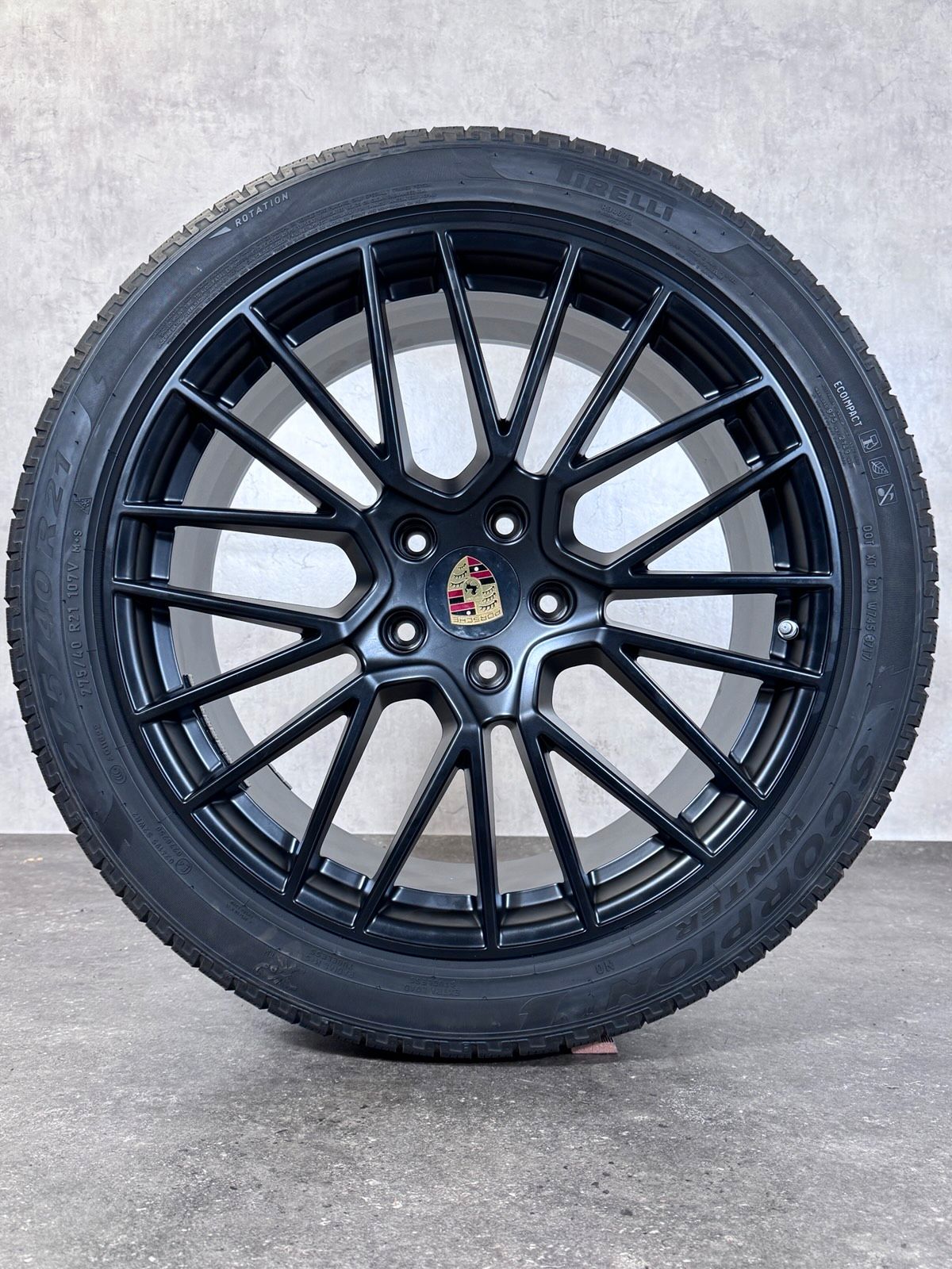 Original 21 Zoll Porsche Cayenne SUV E3 RS Spyder Winterreifen
