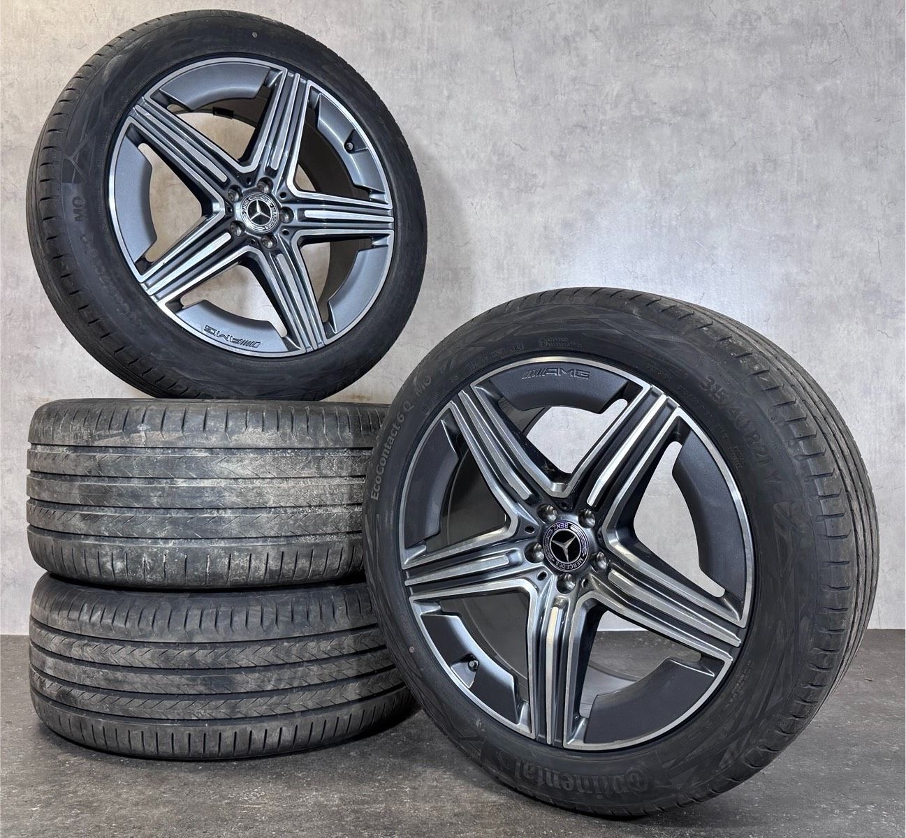 Original 21 Zoll Mercedes GLE V167 SUV C167 Coupé Sommerreifen