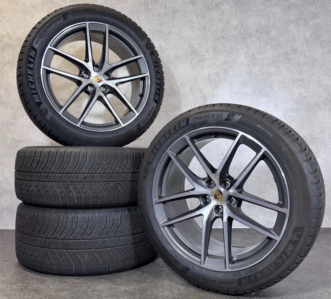 Original 20 Zoll Porsche Macan III S GTS Winterräder 95B044650