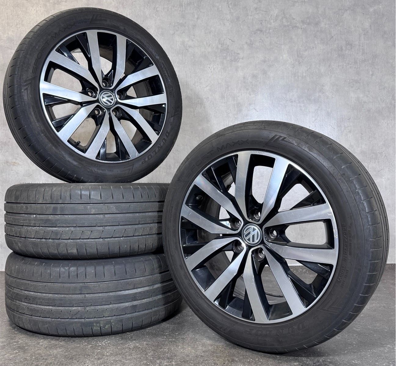 Original 18 Zoll VW T6 T6.1 T5 Toluca Sommerräder 7E0601025H