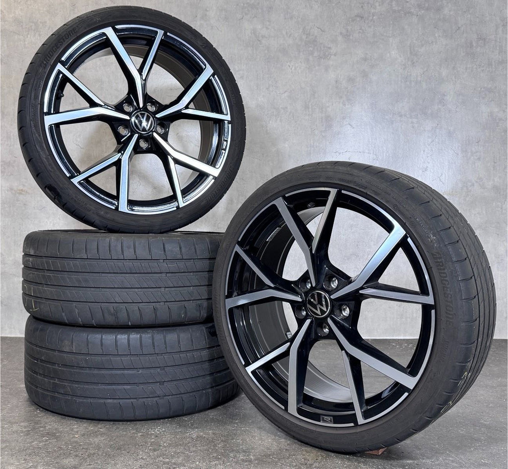 Original 19 Zoll VW GOLF 8 VIII R Estoril Sommerräder 5H0601025S
