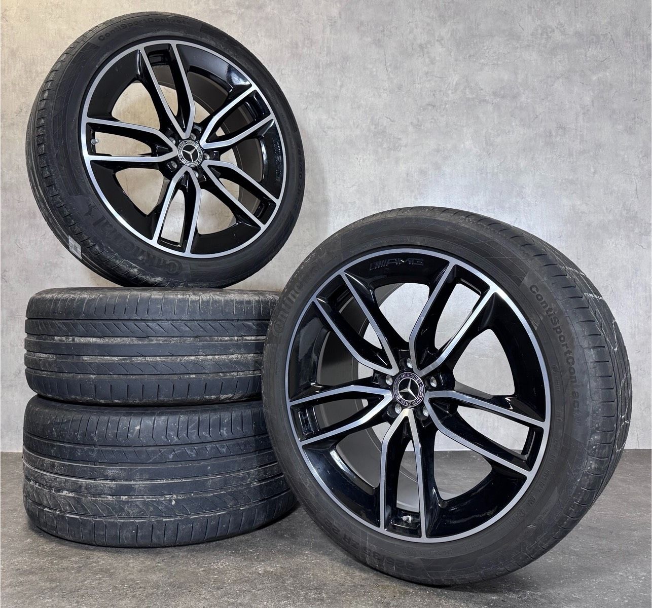 Original 22 Zoll Mercedes GLE V167 C167 AMG Sommerräder Felgen
