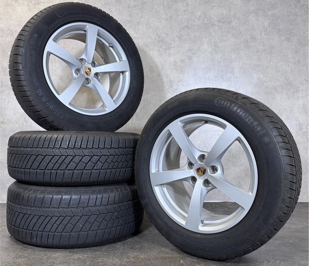 ORIGINAL 18 Zoll PORSCHE MACAN 95B WINTERRÄDER 95B601025AP AQ