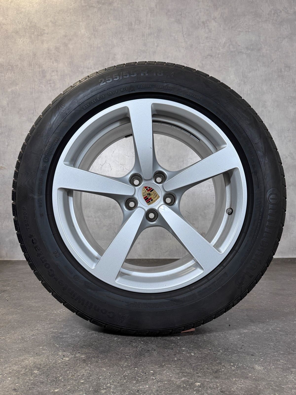 ORIGINAL 18 Zoll PORSCHE MACAN 95B WINTERRÄDER 95B601025AP AQ